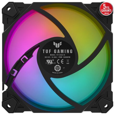 Asus Tuf Tf120 Soğutucu Kasa Radyatör Fanı Adreslenebilir Argb 120Mm 3 In 1