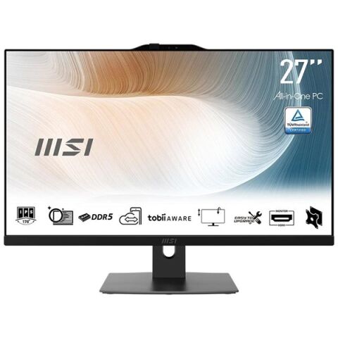 MSI 27'' MODERN AM272P 12M-690XTR CORE i7 1255U-16GB RAM-1TB NVME-W11 PRO