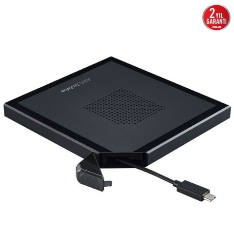 ASUS 8x ZENDRIVE SDRW-08V1M-U USB 2.0 Slim Harici DVD Yazıcı Siyah