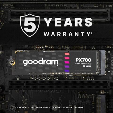 GOODRAM 2TB SSDPR-PX700-02T-80 7400-6500MB/s M2 NVME GEN4 DİSK