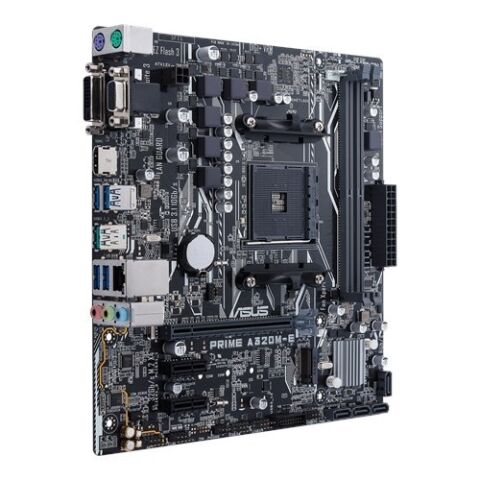 ASUS PRIME A320M-E DDR4 M2 PCIe NVME HDMI DVI PCIe 16X v3.0 AM4 mATX