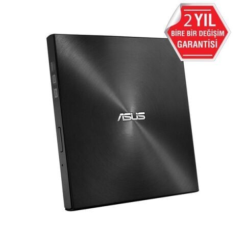 Asus Zendrive-U9m Sdrw-08U9m-U Harici İnce Dvd Yazıcı  M-Disc  Usb Type-C Ve Usb 2.0 Destekli  Siyah