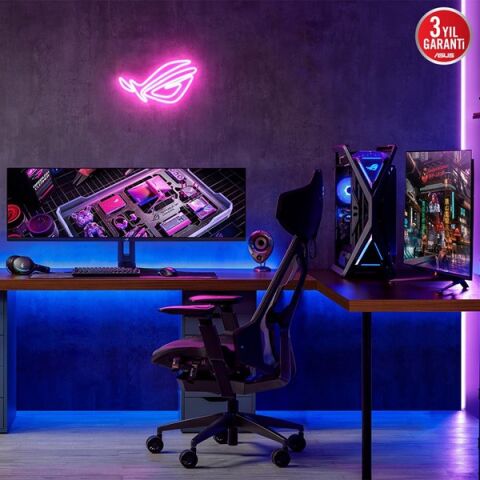 ASUS 49'' QD-OLED ROG SWIFT PG49WCD 0.03MS 144HZ HDMI-DP TYPE-C KAVISLI GAMING MONİTÖR 5120X1440