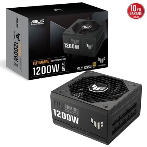 ASUS 1200W 80+ GOLD TUF GAMING PCIE 5.0 TAM MODÜLER POWER SUPPLY