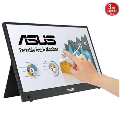 ASUS 15.6'' IPS ZenScreen Touch MB16AHT HDMI-USB C Taşınabilir Dokunmatik Monitör