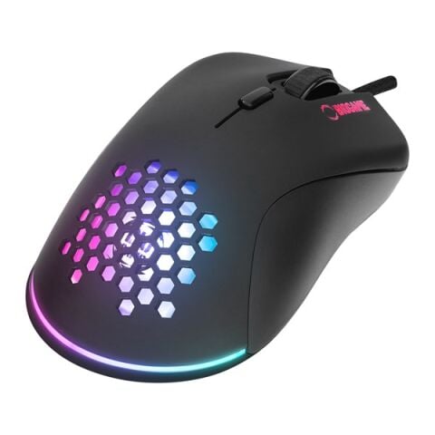 BIOGAME BM-GX20 RIPOSTE Usb RGB Işıklı Makrolu 6400dpi Örgü Kablolu Gaming Oyuncu Mouse