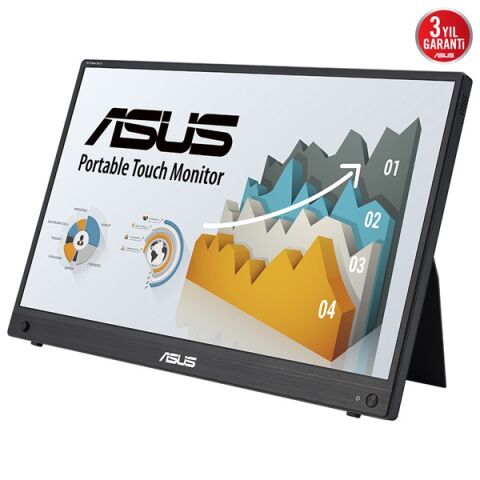 ASUS 15.6'' IPS ZenScreen Touch MB16AHT HDMI-USB C Taşınabilir Dokunmatik Monitör