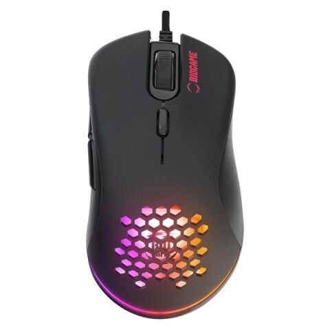 BIOGAME BM-GX20 RIPOSTE Usb RGB Işıklı Makrolu 6400dpi Örgü Kablolu Gaming Oyuncu Mouse