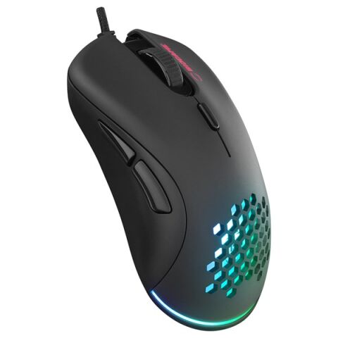 BIOGAME BM-GX20 RIPOSTE Usb RGB Işıklı Makrolu 6400dpi Örgü Kablolu Gaming Oyuncu Mouse