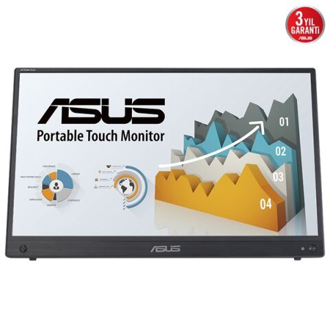 ASUS 15.6'' IPS ZenScreen Touch MB16AHT HDMI-USB C Taşınabilir Dokunmatik Monitör