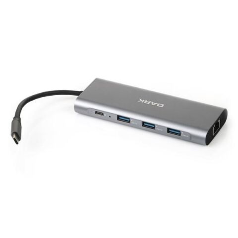 DARK DK-AC-U31X36 USB 3.1 Type-C - USB 3.0+ Ethernet/HDMI/TF SD Çoklayıcı