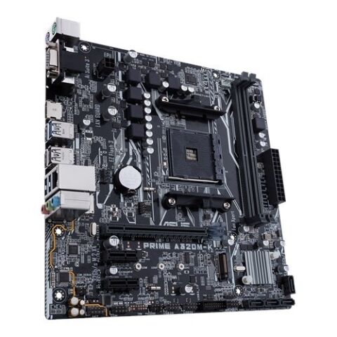 ASUS PRIME A320M-K DDR4 M2 PCIe NVME HDMI PCIe 16X v3.0 AM4 mATX