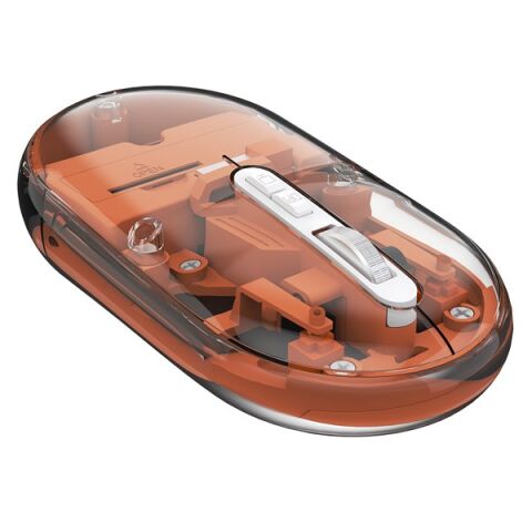 EVEREST SM-BT29 Glassy Turuncu Transparan 2in1 Bluetooth ve 2.4GHz Kablosuz Mouse