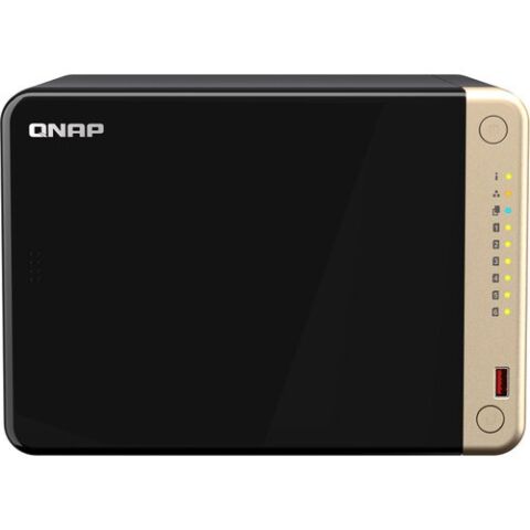 QNAP TS-664-8G CELERON QC- 8GB RAM- 6-diskli Nas Server (Disksiz)