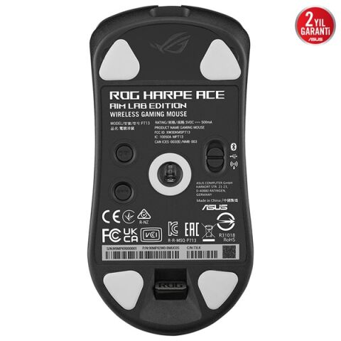 Asus Rog Harpe Ace Aım Lab Gamıng Mouse Ultra Hafif 36.000 Dpı Optik Sensör 5 Programlanabilir Tuş
