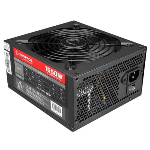 RAMPAGE 1650W BTC-1650 14CM FANLI MINING POWER SUPPLY