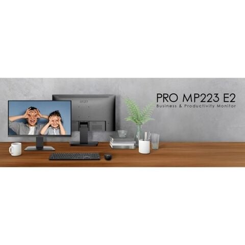 MSI 21.45'' PRO MP223 E2 1MS 100 HZ VA 1920X1080 HDMI MONİTÖR