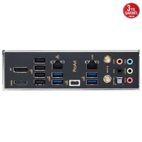 ASUS PROART B760-CREATOR WIFI-6E DDR5 HDMI-DP PCIE 5.0 1700p ATX