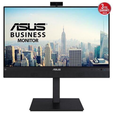 ASUS 23.8'' IPS BE24ECSNK 5MS 60HZ HDMIO-DP PIVOT VIDEO KONFERANS MONİTÖRÜ