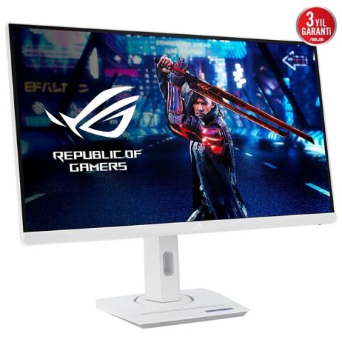 ASUS 27'' IPS ROG STRIX XG27ACS-W 1MS 180HZ HDMI-DP USBC GAMING MONİTÖR 2560X1440 BEYAZ