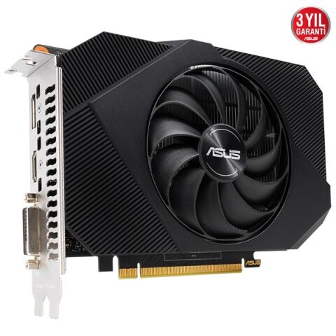 ASUS GTX1650 4GB PH-GTX1650-O4GD6-P GDDR6 128bit HDMI DVI DP PCIe 16X v3.0