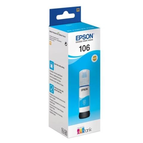 <![CDATA[Epson C13t00r240 (106) Mavi Mavi Kartuş 70Ml L7160, L7180]]>