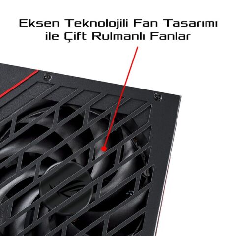 ASUS 850W 80+ GOLD ROG STRIX 850G 13.5cm Fanlı Tam Modüler Power Supply Japon Kapasitör