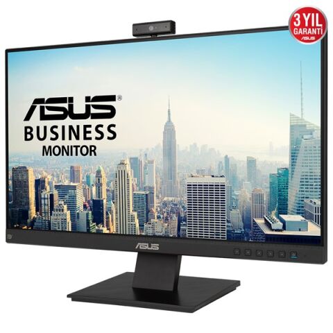 ASUS 23.8'' IPS BE24EQK 5MS 60Hz HDMI-DP EV Ofis Tipi Monitör (1920 X 1080) Web Kameralı
