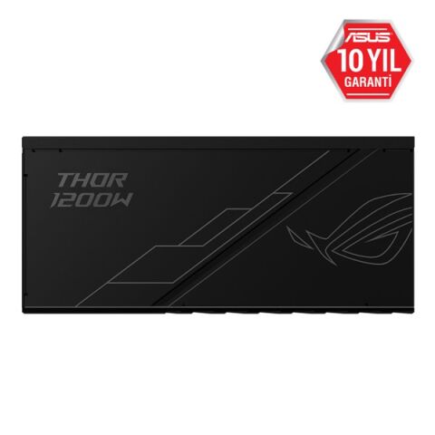 ASUS 1200W 80+ PLATINUM ROG THOR 1200P 13.5cm Fanlı Tam Modüler Power Supply Japon Kapasitör