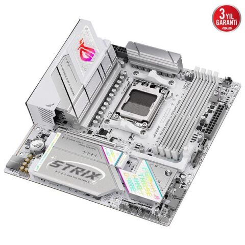 ASUS ROG STRIX B850-G GAMING WIFI7 DDR5 HDMI-DP TYPEC PCIE 5.0 AM5 MATX BEYAZ