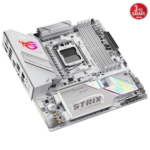 ASUS ROG STRIX B850-G GAMING WIFI7 DDR5 HDMI-DP TYPEC PCIE 5.0 AM5 MATX BEYAZ