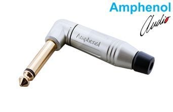 Amphenol ACPM-RN-AU 6.3mm Mono Erkek Jack 90 Derece