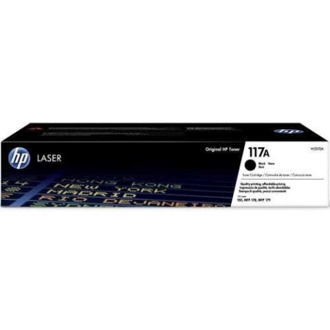 <![CDATA[Hp W2070a (117A) Siyah Toner 1.000 Sayfa]]>