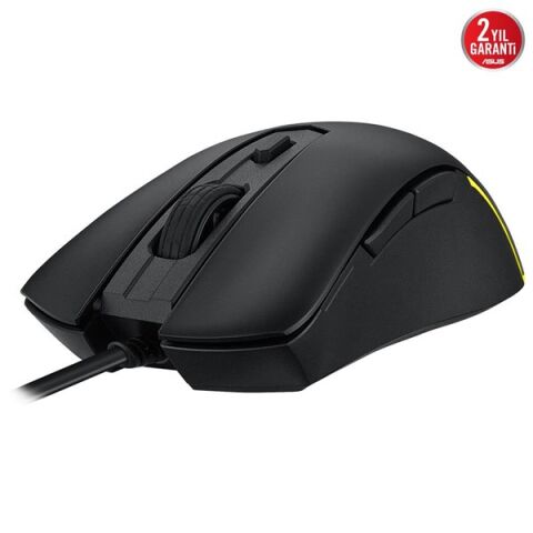 ASUS TUF Gaming M3 Gen II Aura Sync Rgb 8000 Dpı Sensor 60 Milyon Tıklama Ömrü 59 Gram Hafıf Tasarım Oyuncu Mouse