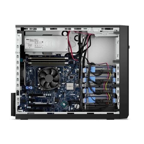 <![CDATA[DELL T150 PET150SPL_CTO2 E-2314 40gb 2x960gb SSD 1x1TB SATA (7.2k rpm) 5U Tower Sunucu   ]]>