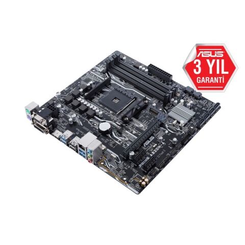 ASIS PRIME A320M-A DDR4 HDMI-DVI PCIE 3.0 AMD MATX
