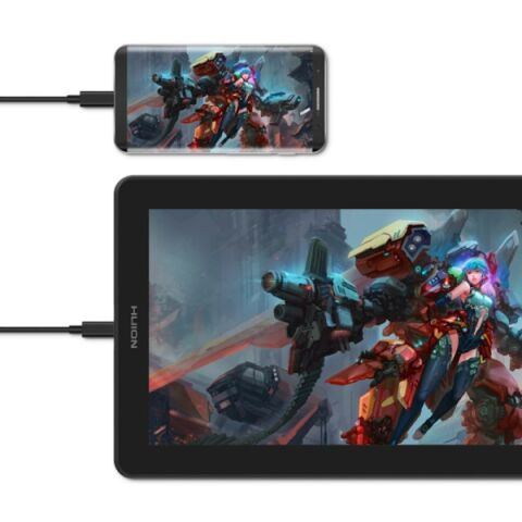 Huion 13.3'' Kamvas 13 8192 Kad. 8 Tuş 5080LPI LCD Grafik Tablet