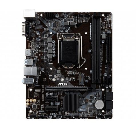 MSI B365M PRO-VH DDR4 M2 PCIe NVME HDMI PCIe 16X v3.0 1151p v2 mATX