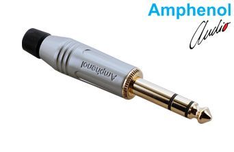 Amphenol ACPS-GN-AU 6.3mm Stereo Erkek Jack