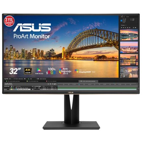 ASUS 31.5'' IPS PROART PA329C 5MS 60HZ HDMI-DP TYPE-C PIVOT SRGB GRAFİK TASARIM MONİTÖRÜ 3840X2160