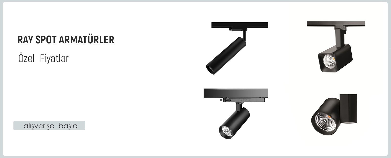 ray spot aydınlatma